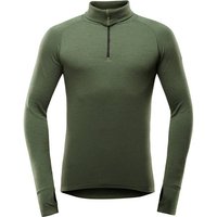 DEVOLD Herren Unterhemd EXPEDITION ZIP NECK, Größe L in Grün