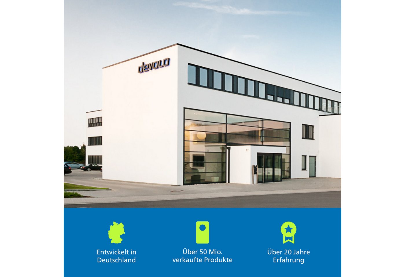 DEVOLO WiFi 6 Repeater 5400 WLAN-Repeater, Mesh WLAN Verstärker Access Point WiFi Booster – Bild 5 von 5