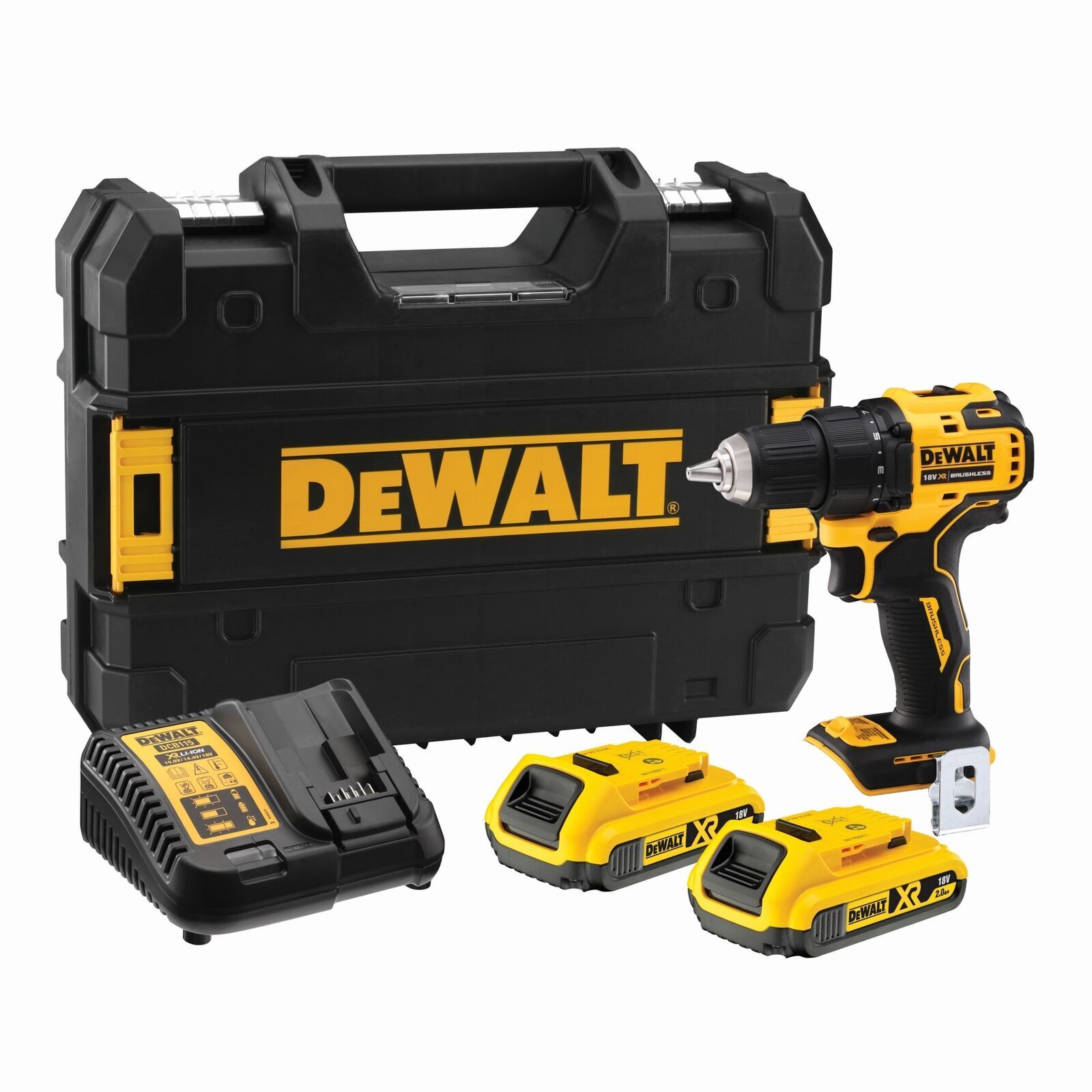 DeWalt DCD708D2T Akku-Bohrschrauber 18V