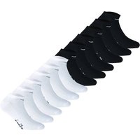 DIADORA Diadora Unisex Sneaker Socken, 12er Pack - Socken, Mercerisierte Baumwolle, Logo, einfarbig, Größe 39-42 in Weiß