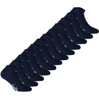 DIADORA Diadora Unisex Sneaker Socken, 12er Pack - Socken, Mercerisierte Baumwolle, Logo, einfarbig, Größe 39-42 in Blau
