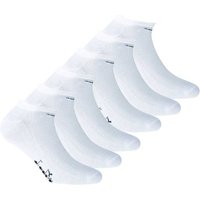 DIADORA Diadora Unisex Sneaker Socken, 6er Pack - Socken, Mercerisierte Baumwolle, Logo, einfarbig, Größe 43-46 in Weiß