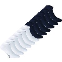 DIADORA Diadora Unisex Sneaker Socken, 12er Pack - Socken, Mercerisierte Baumwolle, Logo, einfarbig, Größe 39-42 in Weiß