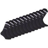 DIADORA Diadora Unisex Tennissocken - 12er Pack, Logo, Streifen, Größe 39-42 in Blau