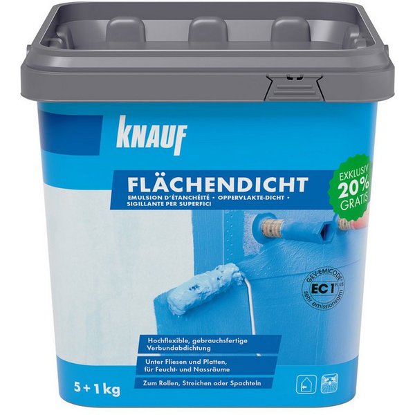 KNAUF Dichtstoff Knauf Flächendicht 6 kg