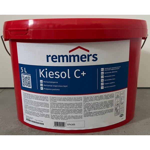 Remmers Dichtstoff Remmers Kiesol C+ Silancreme Horizontalsperre Mauerabdichtung, gebrauchsfertig, Sehr gut penetrierend. Hydrophobierend. Hohe Ergiebigkeit.