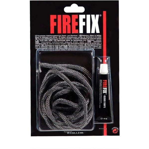 Firefix Dichtungsband FireFix Keramikkordel Ø 6 mm, 200 cm