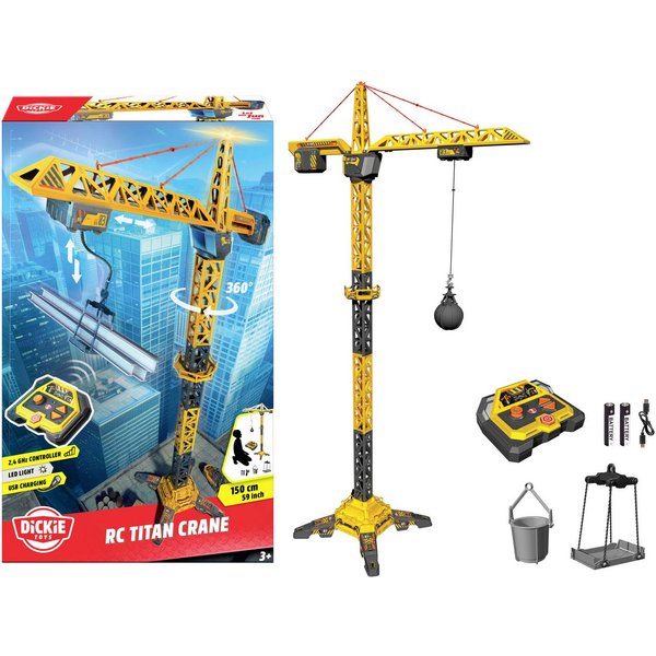 Dickie Toys RC-Auto RC Titan Crane, mit Licht