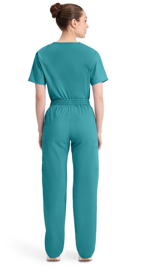 Dickies Schlupfhose, Unisex OP Hose mit Gummibund, Pflegehose, EDS Every Day Scrubs mit Cargotaschen – Bild 4 von 5