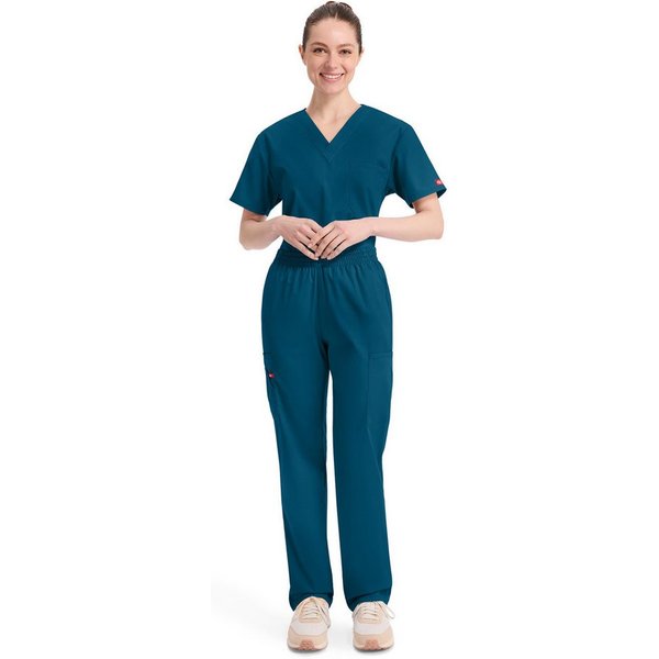 Dickies Schlupfhose, Unisex OP Hose mit Gummibund, Pflegehose, EDS Every Day Scrubs mit Cargotaschen