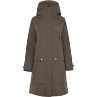 DIDRIKSONS Damen Mantel ILMA WNS PARKA 8, Größe 44 in Braun