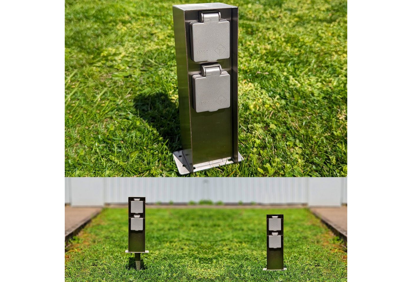 Die Bold GmbH Gartensteckdose Cuneo, Erdspieß für Stromsäulen von BOLD und anderen Marken – Bild 3 von 5
