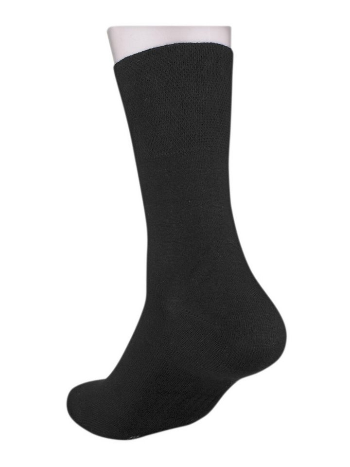 Die Sockenbude Diabetikersocken EXTRA (Bund, 3-Paar, grau blau schwarz) garantiert ohne Gummi – Bild 3 von 4