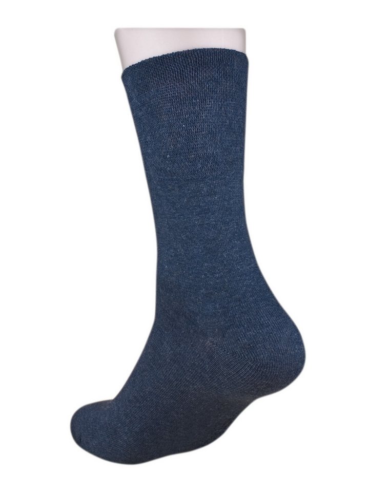 Die Sockenbude Diabetikersocken EXTRA (Bund, 6-Paar, grau blau schwarz) garantiert ohne Gummi – Bild 3 von 4