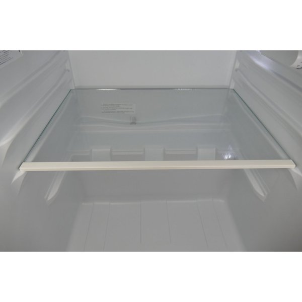 dieGlasschmiede Einlegeboden Kühlschrank, mit Kantenschutzleiste, Breite: 47cm, diverse Tiefen