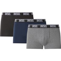 DIESEL Herren Boxer, 3 Stück (schwarz/navy/grau, L)