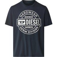 DIESEL Herren T-Shirt (Navy, M)