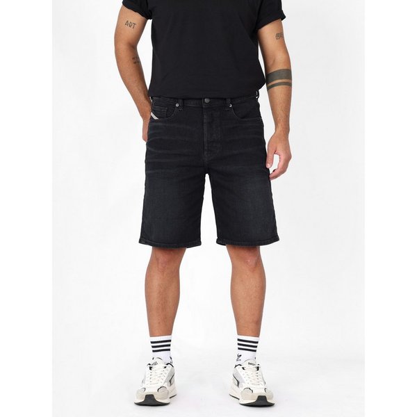 Diesel Jeansshorts Regular Fit - REGULAR-SHORT R9D48 Stretch, mittlere Bundhöhe
