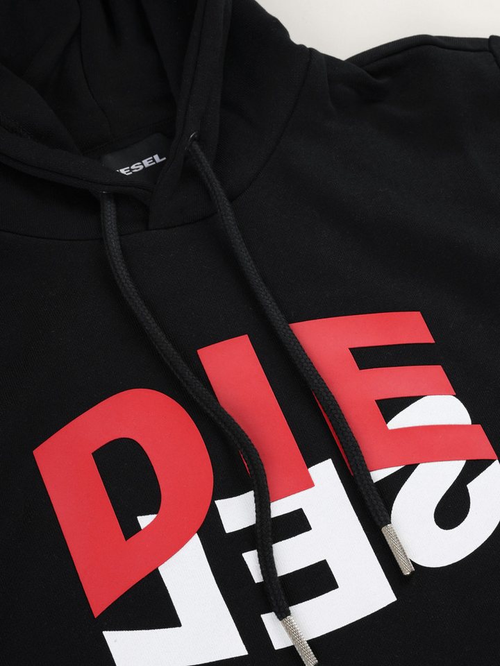 Diesel Kapuzensweatshirt Supersoft Pullover mit Kapuze - S-GIRK-HOOD-N1 Regular Fit – Bild 2 von 2