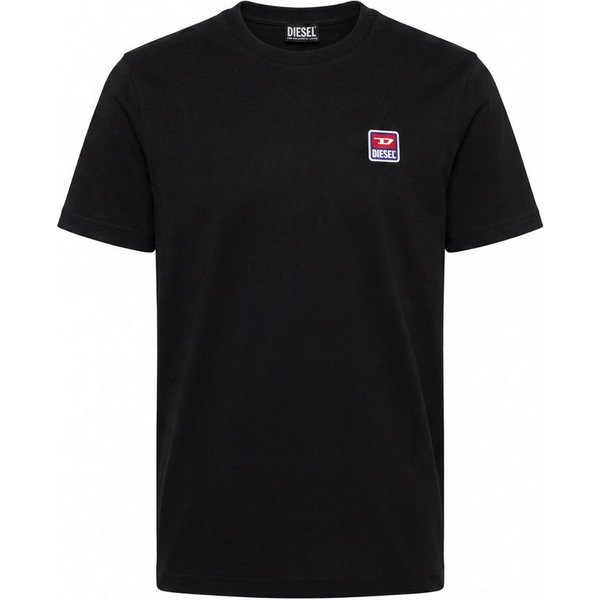 Diesel Rundhalsshirt Regular Fit mit Logo-Patch - T-JUST 16
