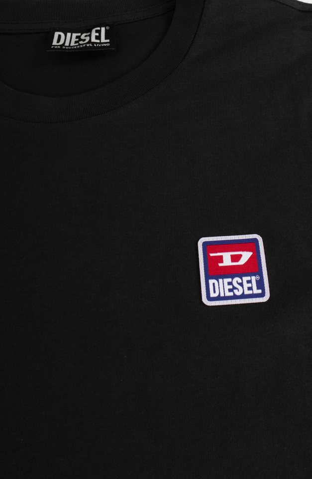 Diesel Rundhalsshirt Regular Fit mit Logo-Patch - T-JUST 16 – Bild 2 von 2