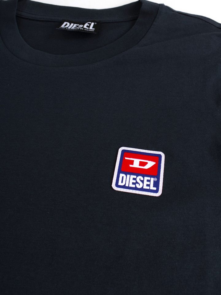 Diesel Rundhalsshirt Regular Fit mit Logo-Patch - T-JUST 16 – Bild 2 von 2