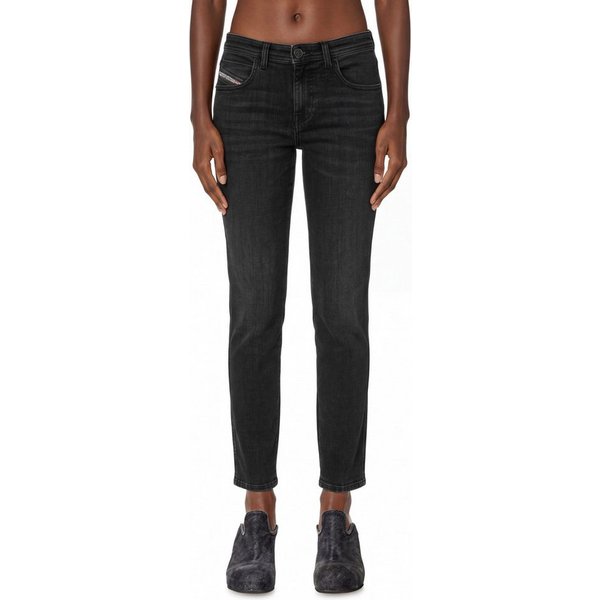 Diesel Skinny-fit-Jeans verkürzte Beinpartie, gerader Beinabschluss - 2015 BABHILA R9G61