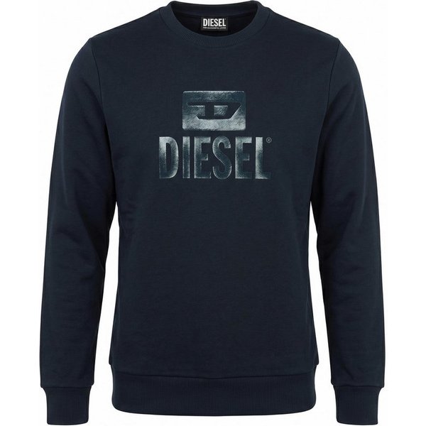 Diesel Sweatshirt - Regular Fit - Supersoft Pullover - S-GIR TONE ON TONE