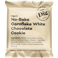 Dig Bio-Keks "Cornflake White Chocolate", raw, vegan