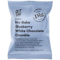 Dig Bio-Snack "Blueberry White Chocolate Crumble", raw, vegan