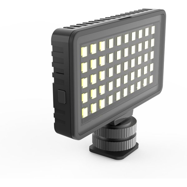 DigiPower Videoleuchte LED Videolicht, mit 3 Beleuchtungsmodi und 3 Farbfiltern, 50 LEDs