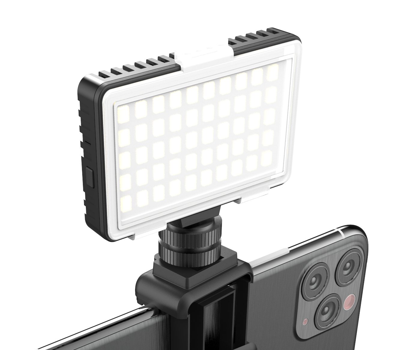 DigiPower Videoleuchte LED Videolicht, mit 3 Beleuchtungsmodi und 3 Farbfiltern, 50 LEDs – Bild 2 von 5