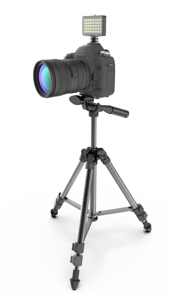 DigiPower Videoleuchte LED Videolicht, mit 3 Beleuchtungsmodi und 3 Farbfiltern, 50 LEDs – Bild 5 von 5