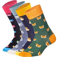 DILLY SOCKS Socken Animal Parade, Größe 41/46 in Bunt