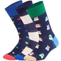 DILLY SOCKS Socken Good Dog Energy, Größe 36/40 in Bunt