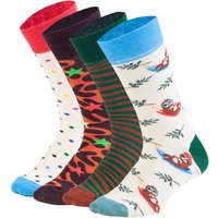 DILLY SOCKS Socken Sloth Mode On, Größe 36/40 in Bunt