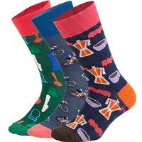 DILLY SOCKS Socken Urban Essentials, Größe 41/46 in Bunt