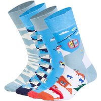 DILLY SOCKS Socken Winter Horizon, Größe 41/46 in Bunt