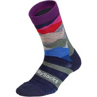 DILLY SOCKS Sportsocken Active Merino, Größe 35/38 in Grün