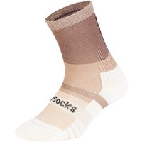DILLY SOCKS Sportsocken Active Performance, Größe 43/46 in Beige