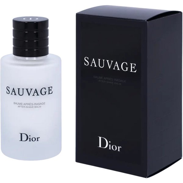 Dior After-Shave Balsam Sauvage Herren, Frisch-würziger Duft mit Bergamotte, Pfeffer und Ambroxan
