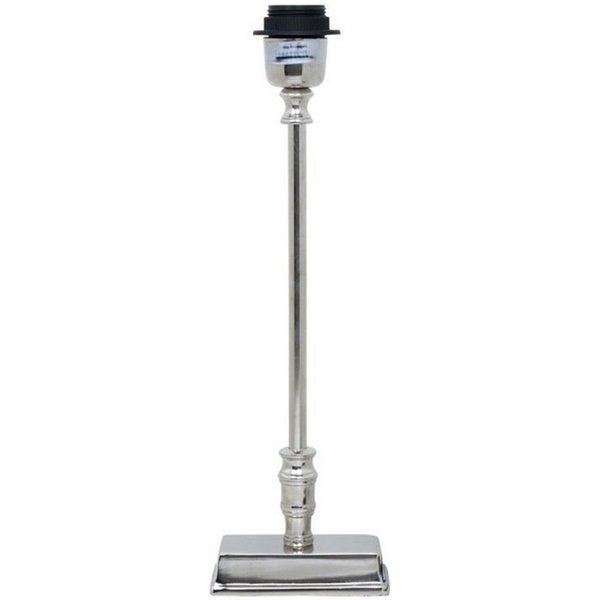 Dirk Davids Leuchten GmbH Tischleuchte Tischleuchte Rechteck Chrom Poliert Tischlampe Höhe 38cm, E27