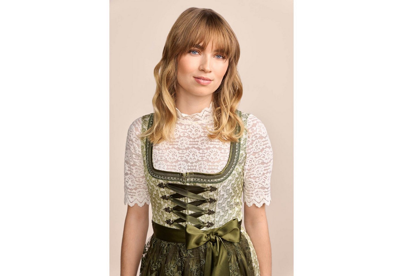 Krüger Madl Dirndl Krüger MADL Dirndl 'Brynlee' 416869, Hellgrün 50c – Bild 3 von 5