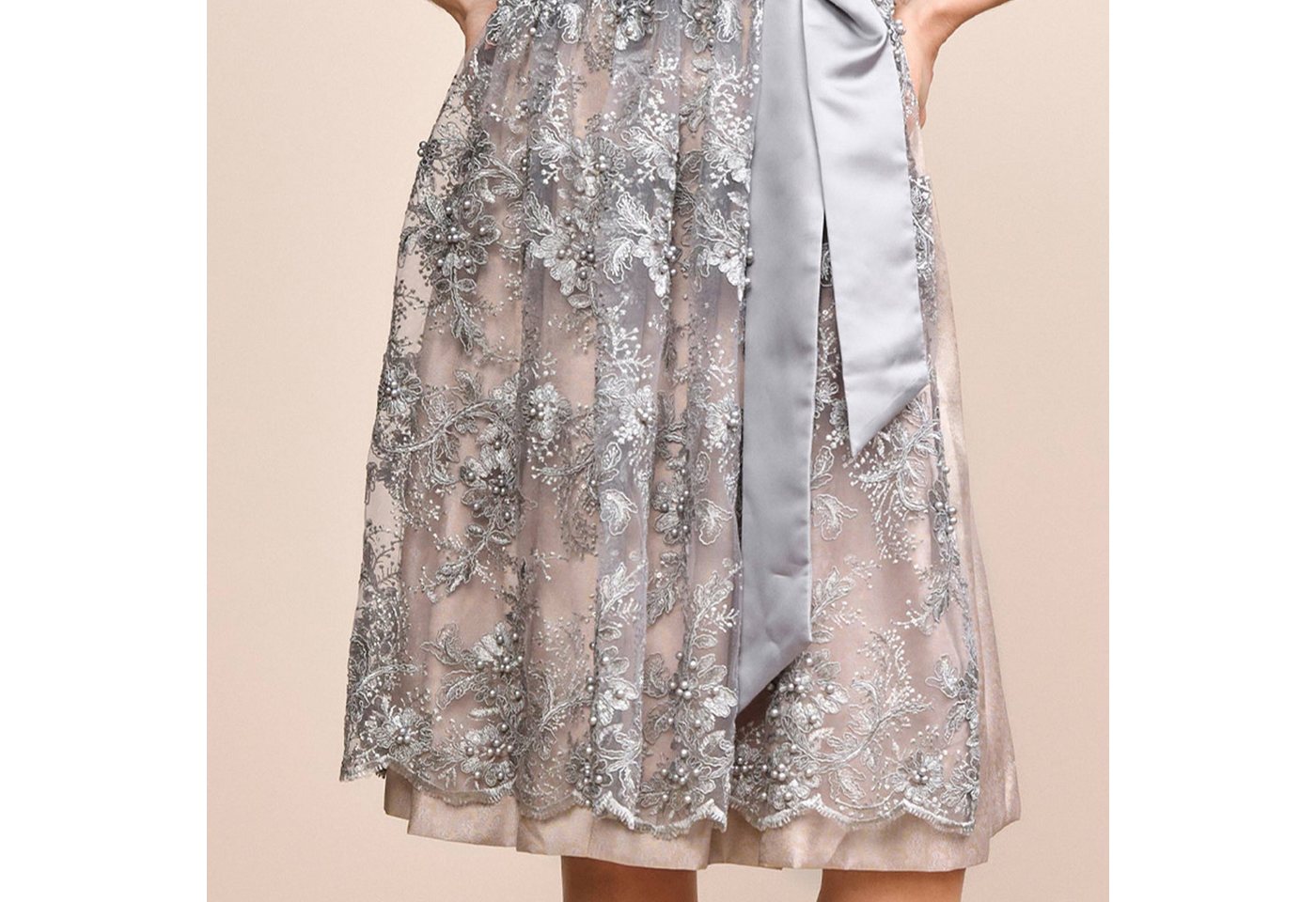 Krüger Madl Dirndl Krüger MADL Dirndl 'Kyle' 415569, Grau 60cm – Bild 3 von 5