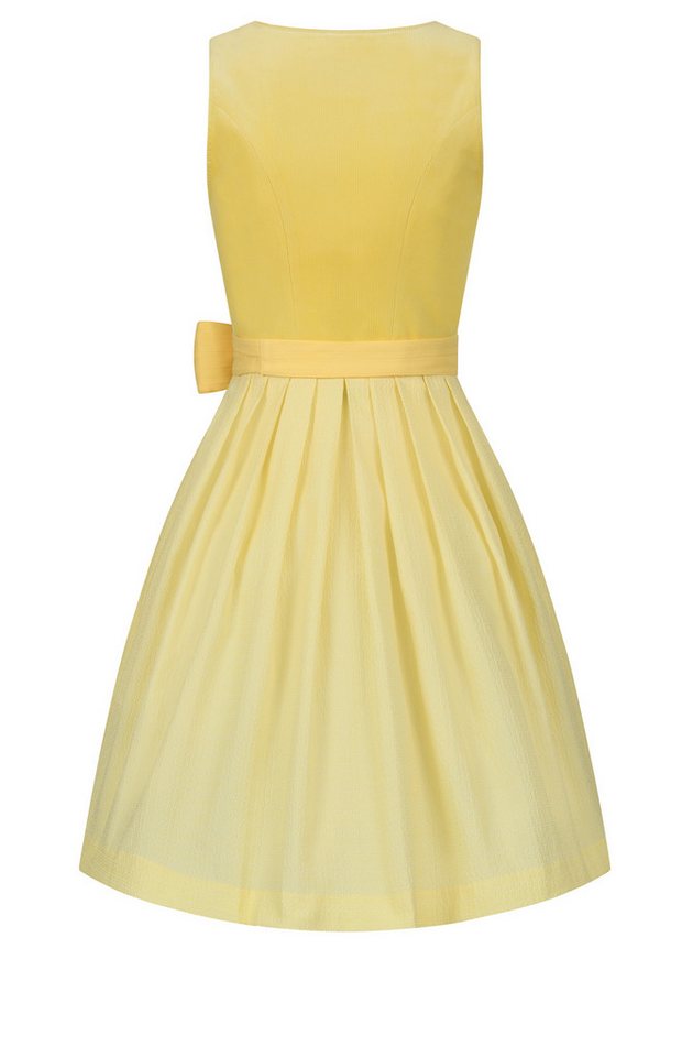 Nübler Dirndl Mini Dirndl Fleur in Zitronenfalter von Nübler - Rocklänge 60 cm – Bild 2 von 4