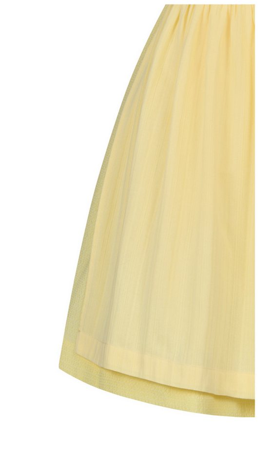 Nübler Dirndl Mini Dirndl Fleur in Zitronenfalter von Nübler - Rocklänge 60 cm – Bild 4 von 4