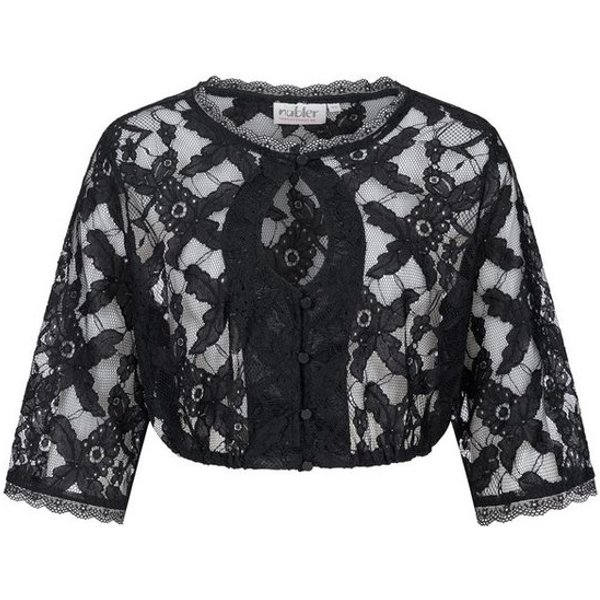 Nübler Dirndlbluse Dirndlbluse Claudia in Schwarz von Nübler"