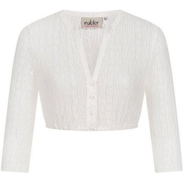 Nübler Dirndlbluse Dirndlbluse Langarm Juna in Creme von Nübler