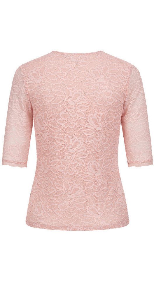 Nübler Dirndlbluse Trachtenblse kurzarm Frieda in Rose von Nübler – Bild 2 von 4