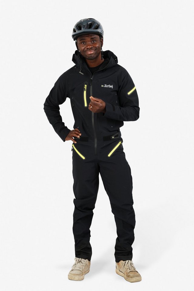Dirtlej Overall dirtsuit core edition V6.0 graphite lemon – Bild 3 von 5